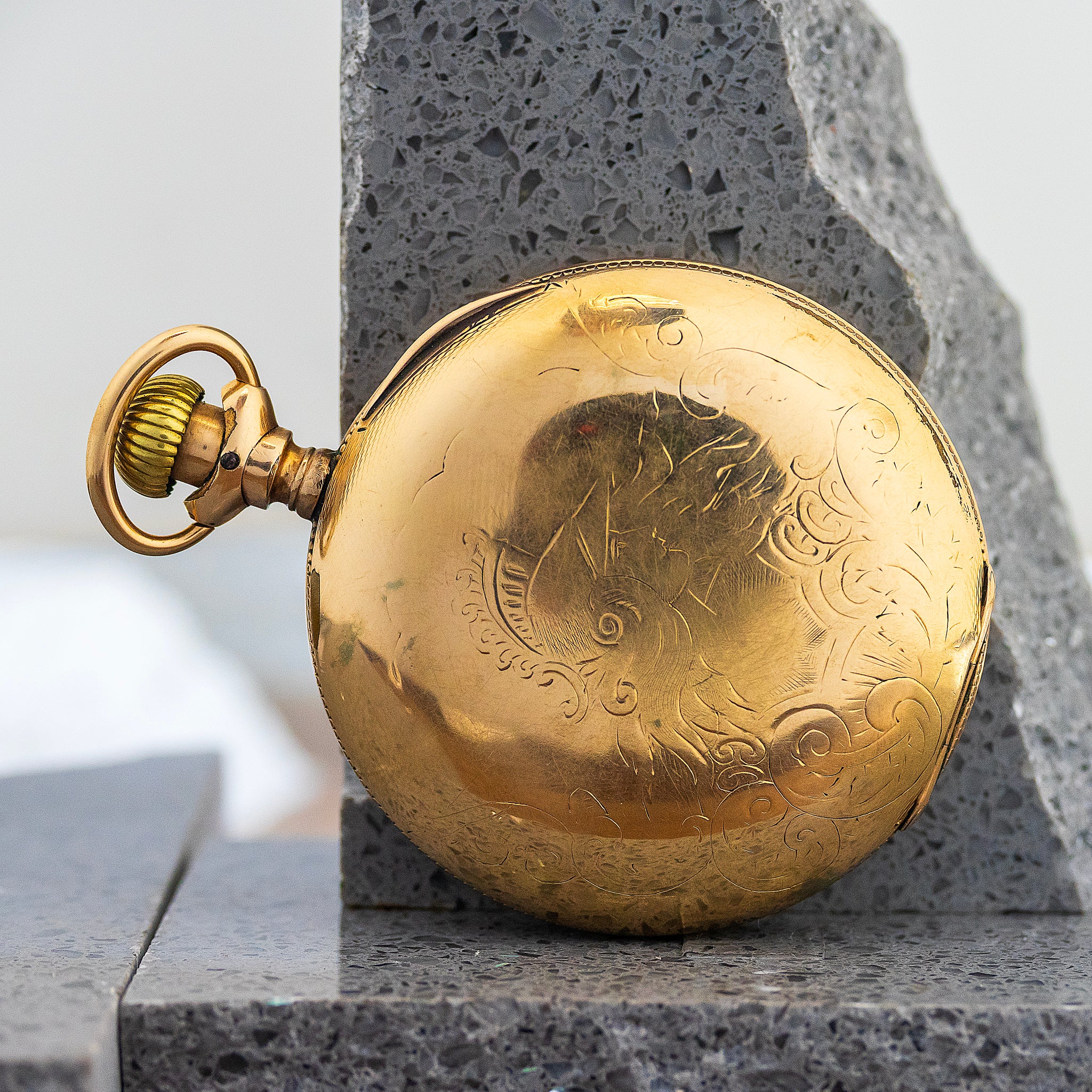 Elgin G.M. Wheeler 17J 18s Pocket Watch RUNS 1900 SN# 8128679